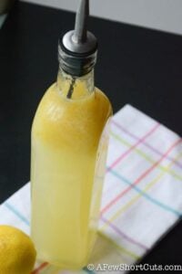 Homemade Lemonade Syrup Recipe
