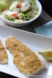 Quick & Easy Oven Baked Flounder