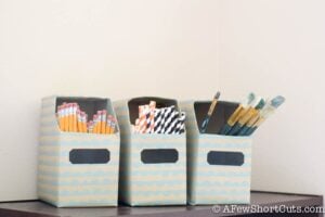 Upcycled Desk Organizers