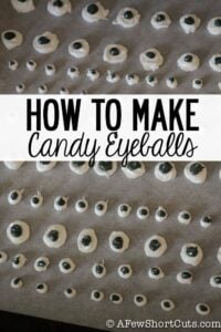 How to Make Candy Eyeballs