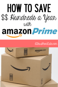 How to Save Hundreds a Year with Amazon Prime
