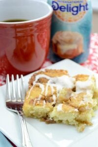 Cinnamon Roll Cake