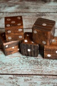 DIY Wooden Dice