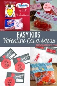 Easy Kids Valentines Card Ideas