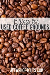 15 Uses for Used Coffee Grounds