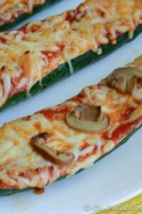Zucchini Pizza Boats