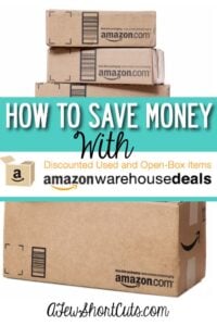 How To Save Money With Amazon Warehouse Deals