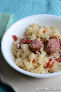 One Pot Sausage & Rice