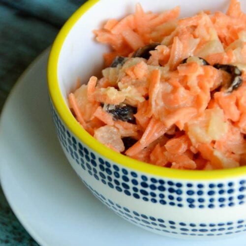 Simple Carrot Salad Recipe - A Few Shortcuts