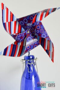 Patriotic Duct Tape Pinwheels