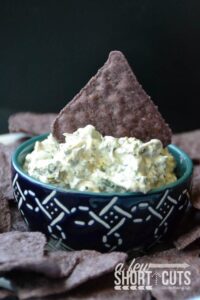 Seaweed Dip with Shark Fin Chips