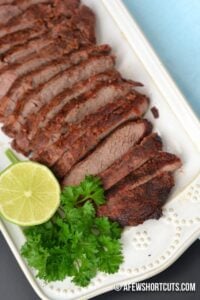 Chili Lime Rubbed Skirt Steak Recipe