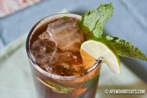 Simple Sweet Tea Mint Julep