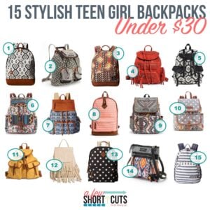 15 Stylish Teen Girl Backpacks for Under $30