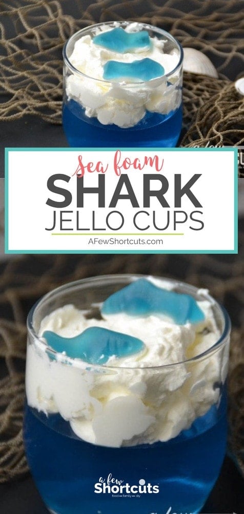 Cute, Yummy & Gummy Shark Jello Cups