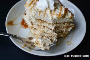 Caramel Macchiato Icebox Cake
