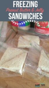 Frozen Peanut Butter & Jelly Sandwiches – Lunchbox Prep