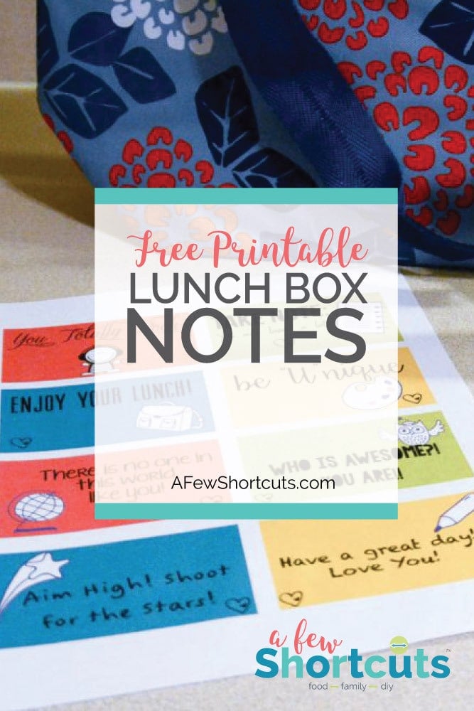 lunch box notes free