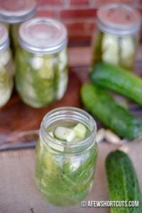Homemade Garlic Dill Pickles Recipe
