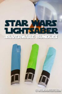 Star Wars Light Saber Silverware Bundles
