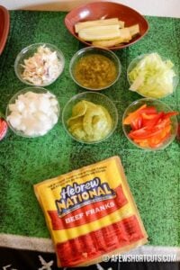 How to Make a Hot Dog Bar