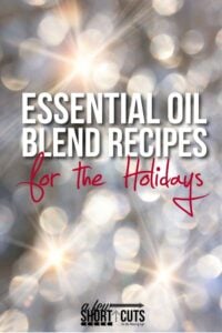 Holiday Essential Oil Blend Recipes