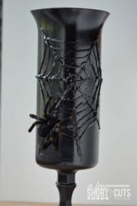 DIY Spider Vase