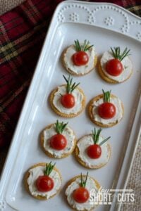 Simple Tomato Rosemary Canapés