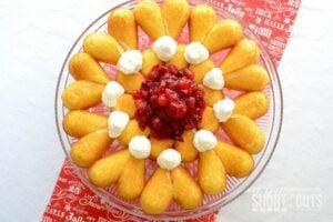 Twinkie Holiday Wreath Cake