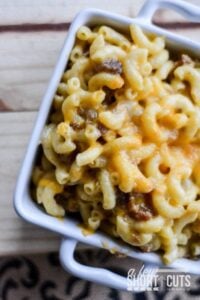 Stovetop Sausage Mac and Cheese