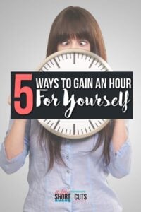 5 Ways to Gain An Hour For Yourself