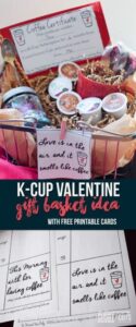 K-Cup Valentine Gift Basket Idea & a K-Cup Giveaway