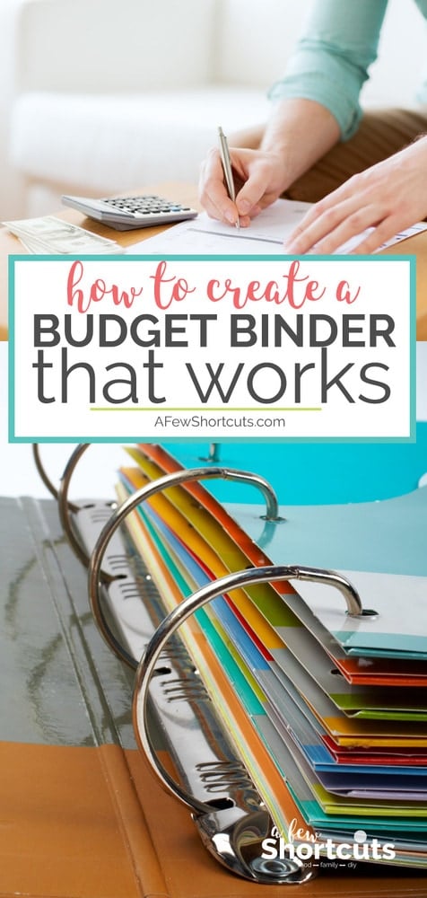 budget binder ideas