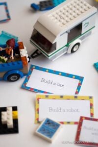 FREE Printable LEGO Challenge Cards