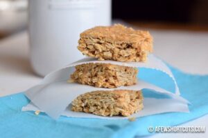 3 Ingredient Peanut Butter Bars Recipe