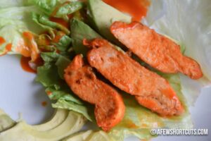 Grilled Buffalo Chicken Wraps