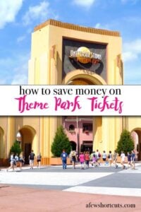 How to Save Money on Theme Park Tickets