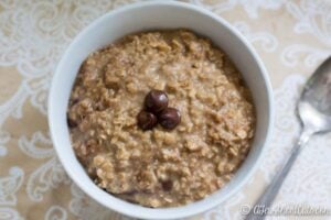 Caramel Mocha Latte Oatmeal