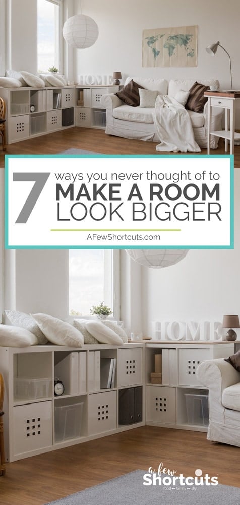 7 Ways You Never Thought Of To Make A Room Look Bigger A