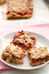 Strawberry Oatmeal Bars Recipe