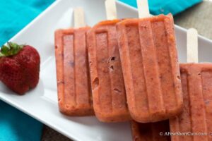 Peach Berry Popsicles Recipe