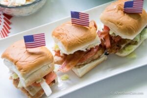Grilled Chicken Bacon Sliders