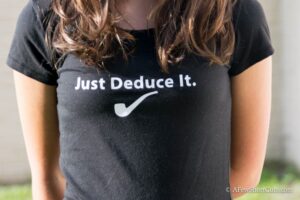 Free Sherlock Holmes Shirt Cut File – Just Deduce It