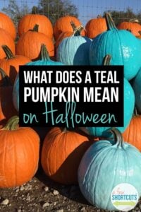 What Does a Teal Pumpkin Mean on Halloween?