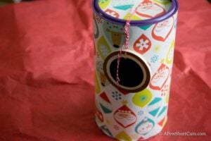 DIY Oatmeal Canister Gift Box