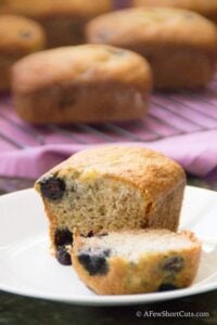 The Best Blueberry Banana Bread