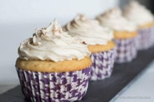 Vanilla Latte Cupcakes with Coffee Buttercream