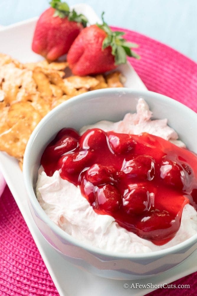 Simple Strawberry Pretzel Salad Dip14 A Few Shortcuts