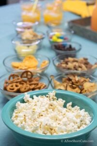 How to Set Up a Kids Snack Mix Bar