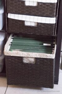 Using Target Milk Crates For File Storage – Space Saving Shortcut